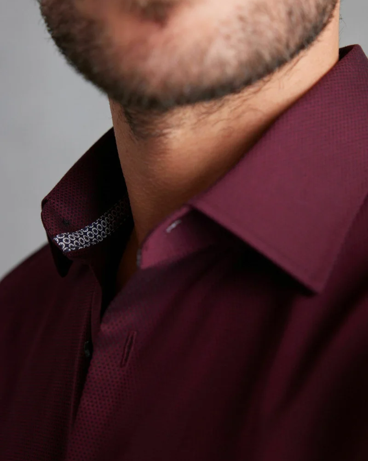 Maroon Regal Cotton Full Sleeve Shirt