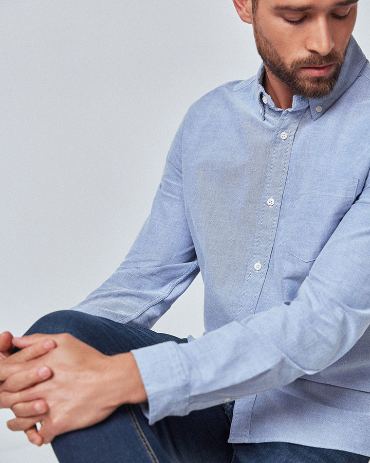 Fabulous Light Blue Colored Cotton Shirt