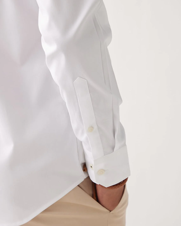 Essential White Colored Cotton Shirt