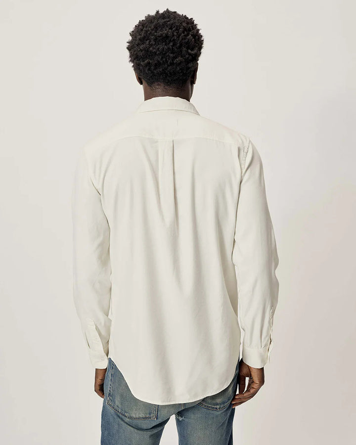 Classic Cream Colored Cotton Shirt